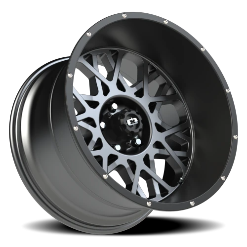 Vision 412 20x12 -51 5x127mm 78.1mm Anthracite Satin Black Lip