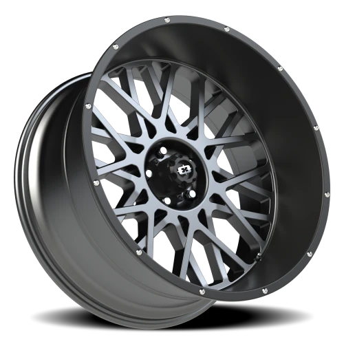 Vision 412 24x12 -51 5x127mm 78.1mm Anthracite Satin Black Lip