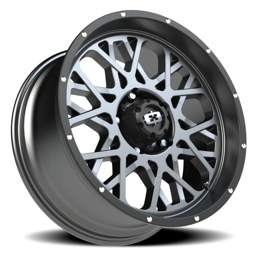 Vision 412 20x9 +12 5x150mm 110.2mm Anthracite Satin Black Lip