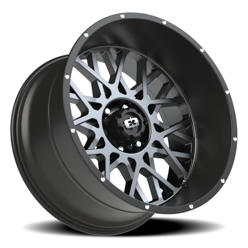 Vision 412 22x12 -51 6x139.7mm 106.2mm Anthracite Satin Black Lip