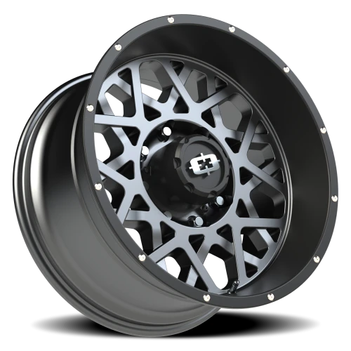 Vision 412 20x10 -25 8x170mm 125.2mm Anthracite Satin Black Lip