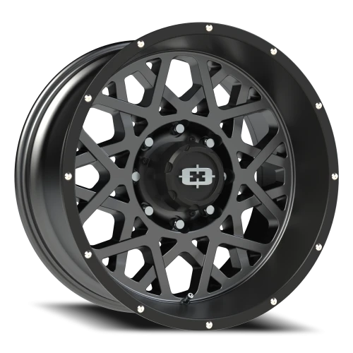 Vision 412 20x10 -25 8x165.1mm 125.2mm Anthracite Satin Black Lip