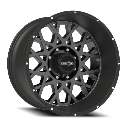 Vision 412 22x12 -51 8x165.1mm 125.2mm Anthracite Satin Black Lip