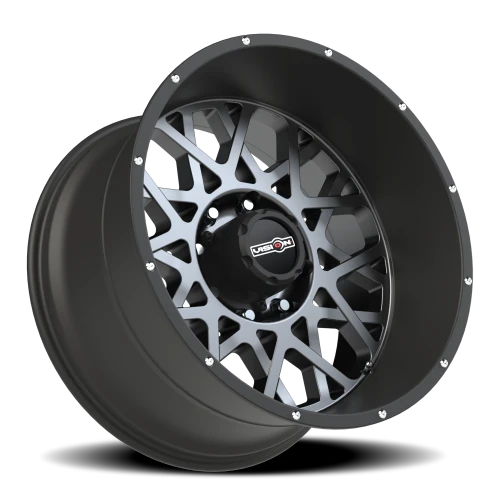 Vision 412 22x12 -51 8x165.1mm 125.2mm Anthracite Satin Black Lip