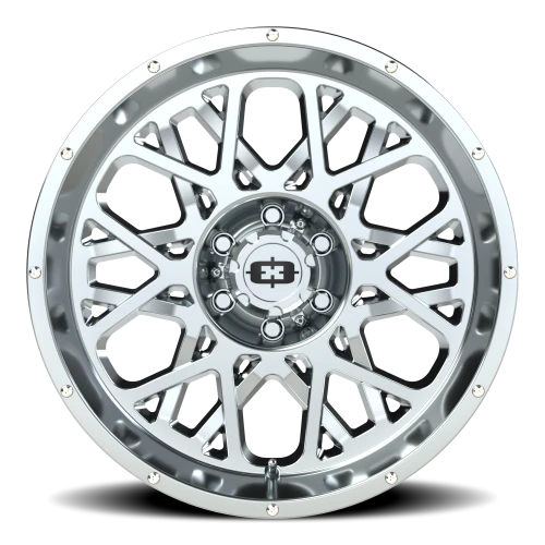 Vision 412 20x10 -25 6x135mm 87.1mm Chrome