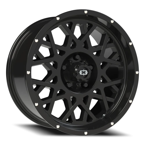 Vision 412 18x9 -12 5x127mm 78.1mm Gloss Black