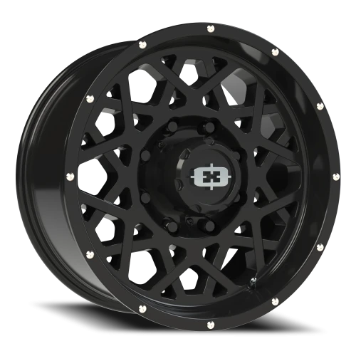 Vision 412 18x9 +12 8x180mm 124.2mm Gloss Black