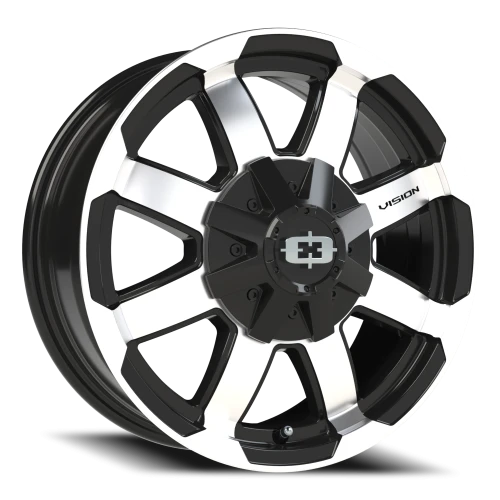 Vision 413 16x6.5 +45 5x130mm 84mm Gloss Black Machined Face