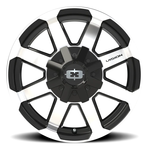 Vision 413 16x6.5 +45 5x130mm 84mm Gloss Black Machined Face