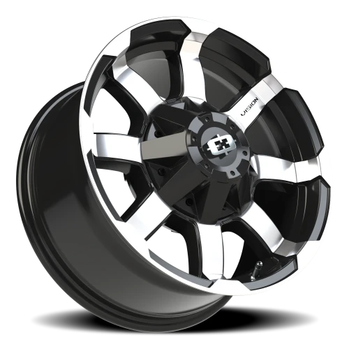 Vision 413 17x8.5 +0 8x170mm 125.2mm Gloss Black Machined Face