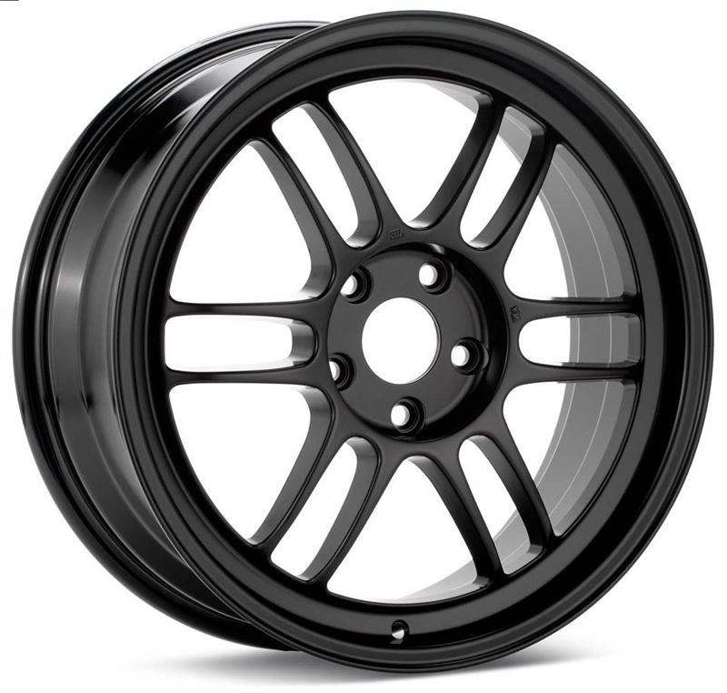 Enkei RPF1 17x8 5x100 35mm Offset 73mm Bore Black Wheel *SPECIAL ORDER / MOQ 40*-Wheels - Cast-Enkei-
