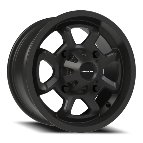 Vision 415 14x7 +38 4x136mm 110.5mm Matte Black