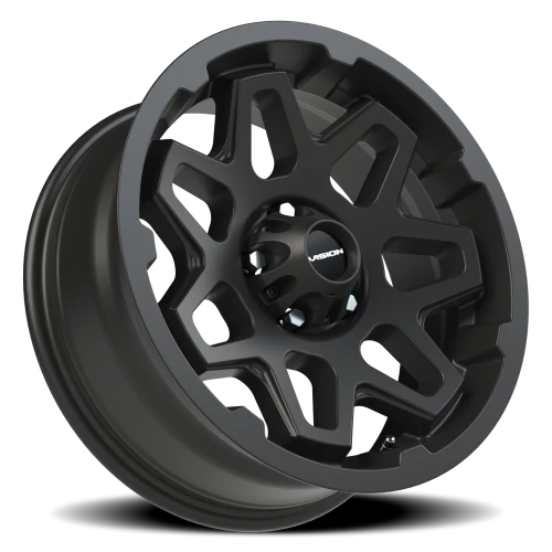 Vision 416 17x7 +0 5x114.3mm 83mm Satin Black