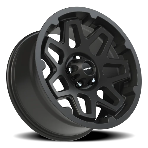 Vision 416 18x9 +18 5x114.3mm 83mm Satin Black