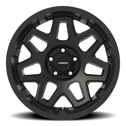 Vision 416 18x9 +18 5x114.3mm 83mm Satin Black