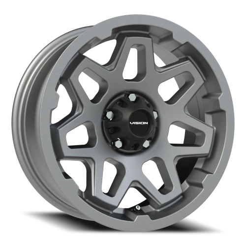 Vision 416 17x7 +0 5x114.3mm 83mm Satin Grey