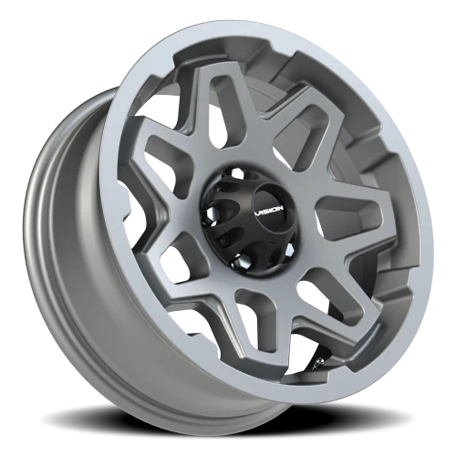 Vision 416 17x7 +0 5x114.3mm 83mm Satin Grey