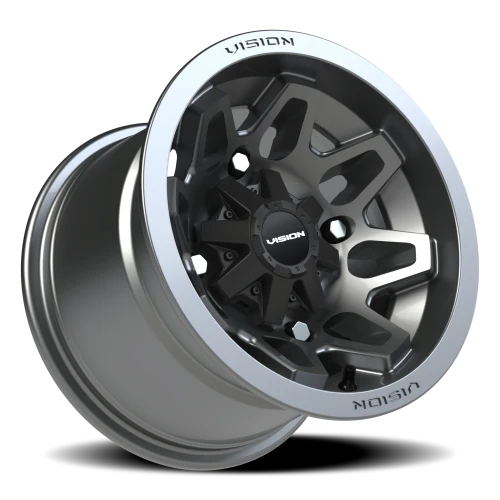 Vision 416 12x8 -10 4x156mm 131.1mm Gunmetal