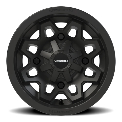 Vision 416 12x7 +3 4x136mm 110.5mm Matte Black