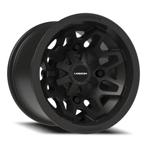 Vision 416 12x8 -10 4x110mm 86mm Matte Black