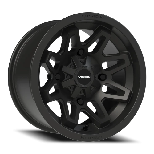 Vision 416 14x8 -10 4x136mm 110.5mm Matte Black