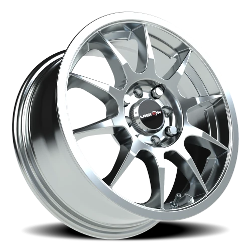 Vision 425 15x6.5 +38 4x100mm 73.1mm Chrome