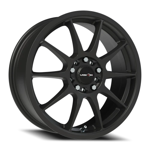 Vision 425 17x7 +38 5x114.3mm 73.1mm Matte Black