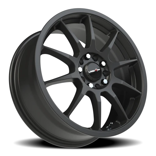Vision 425 17x7 +38 5x114.3mm 73.1mm Matte Black