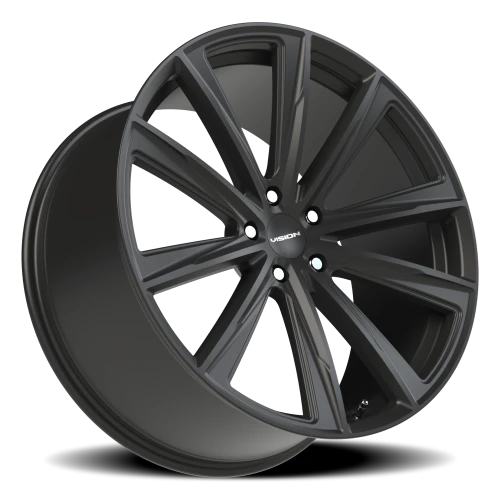 Vision 471 22x10.5 +38 5x120mm 74.1mm Satin Black