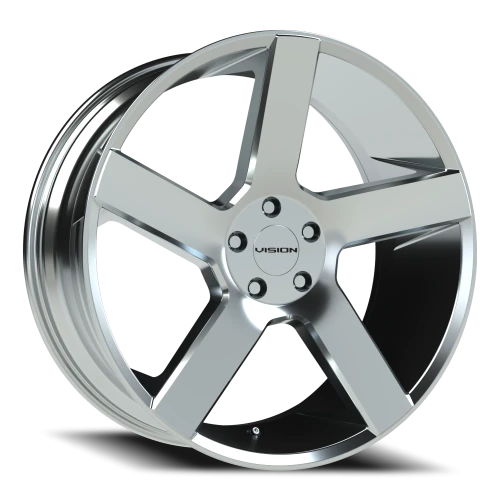 Vision 472 22x9.5 +8 5x115mm 74.1mm Chrome