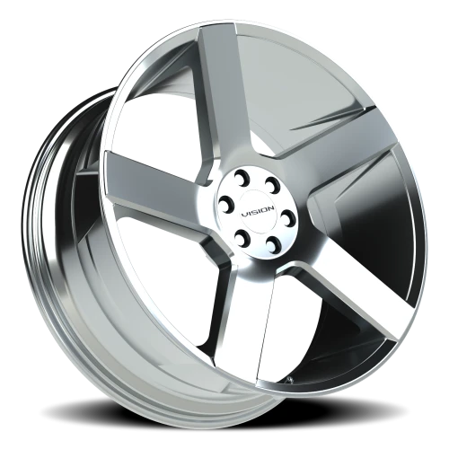Vision 472 22x9.5 +15 6x114.3mm 71.5mm Chrome