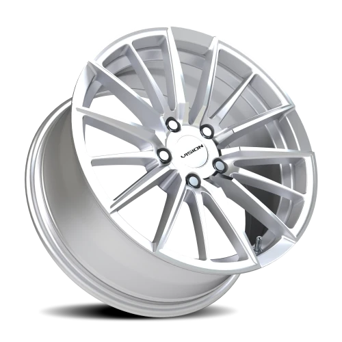 Vision 473 17x8 +38 5x108mm 73.1mm Hyper Silver Machined Face