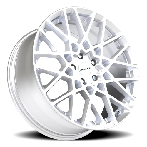 Vision 474 20x8.5 +35 5x114.3mm 73.1mm Hyper Silver