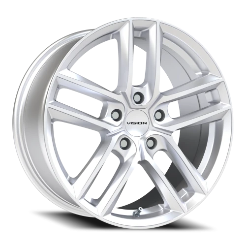 Vision 475 18x8.5 +38 5x120mm 72.6mm Hyper Silver