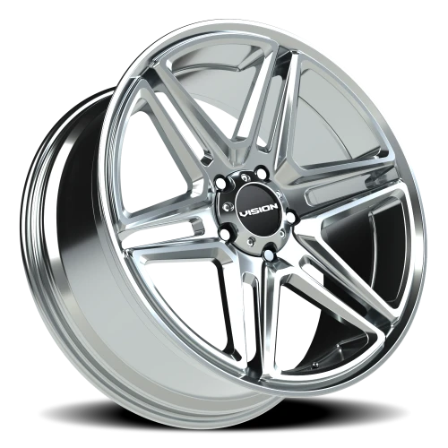 Vision 476 22x9.5 +8 5x139.7mm 77.8mm Chrome