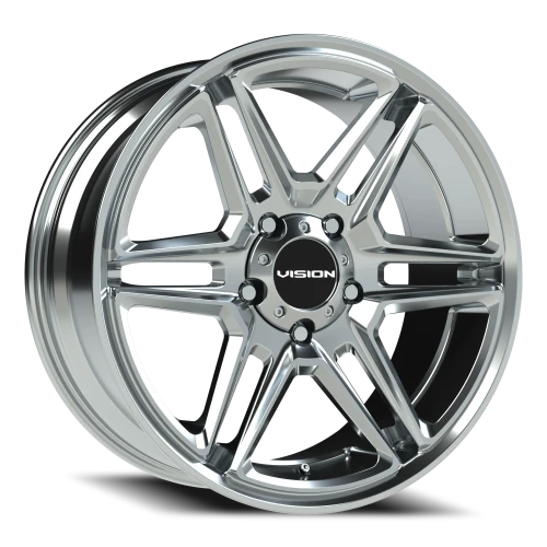 Vision 476 20x9 +15 5x139.7mm 77.8mm Chrome