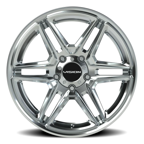 Vision 476 20x9 +15 5x139.7mm 77.8mm Chrome