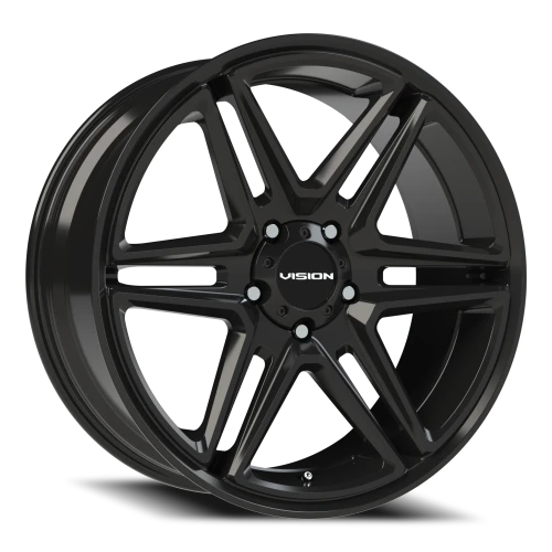 Vision 476 22x9.5 +8 5x139.7mm 77.8mm Gloss Black