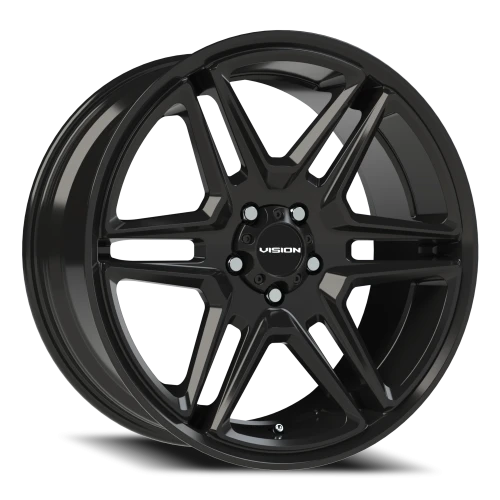 Vision 476 20x9 +15 5x115mm 74.1mm Gloss Black