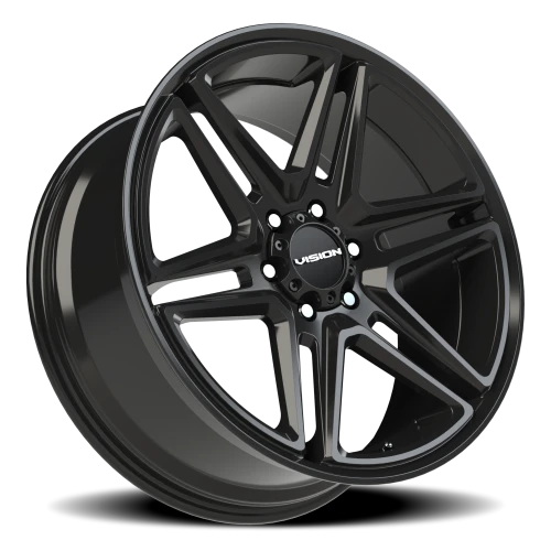 Vision 476 22x9.5 +30 6x135mm 87.1mm Gloss Black