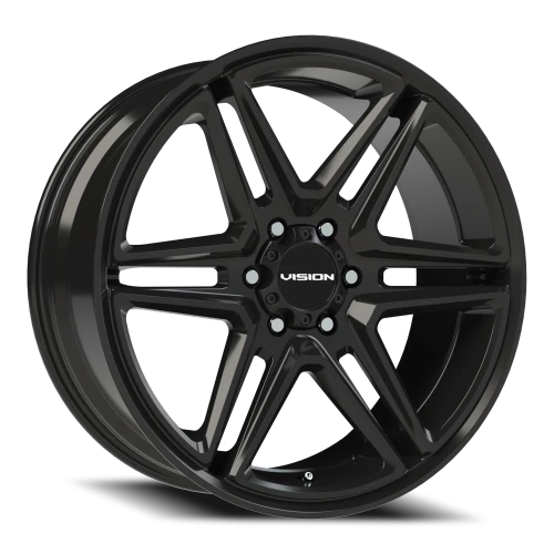 Vision 476 22x9.5 +15 6x139.7mm 78.1mm Gloss Black