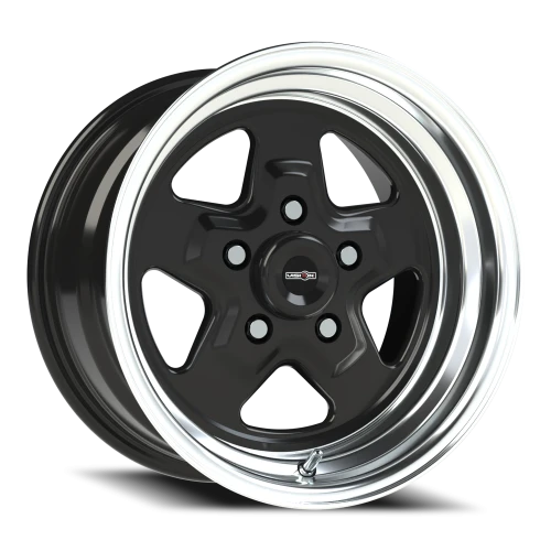 Vision 521 15x8 +0 5x120.65mm 83.1mm Gloss Black Machined Lip