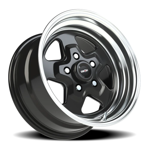 Vision 521 15x8 +0 5x127mm 83.1mm Gloss Black Machined Lip