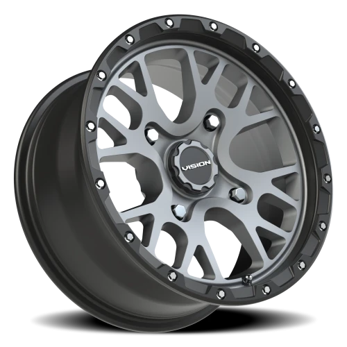Vision 545 15x7 +13 4x110mm 86mm Satin Gray