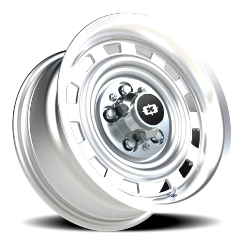 Vision 54 15x7 +6 5x120.65mm 70.4mm Silver Machined Lip