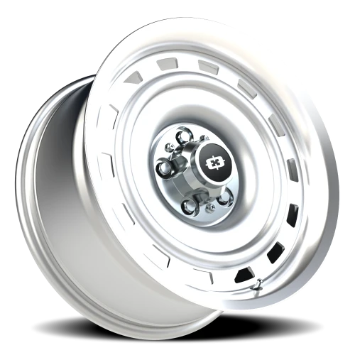Vision 54 18x9 +0 5x127mm 78.1mm Silver Machined Lip