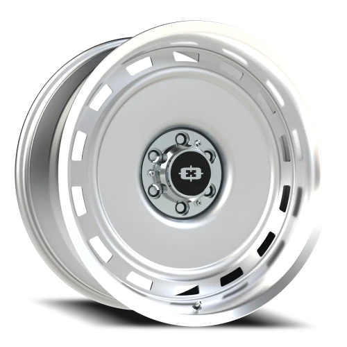 Vision 54 22x10 -25 6x139.7mm 108mm Silver Machined Lip