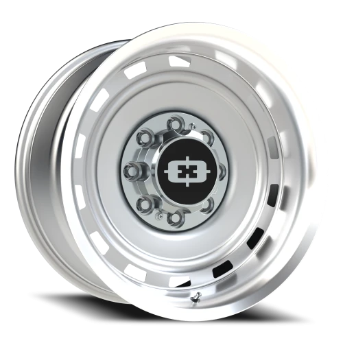 Vision 54 20x10 -25 8x180mm 124.2mm Silver Machined Lip