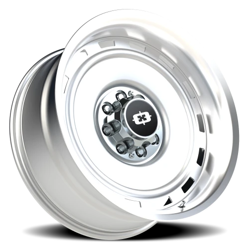 Vision 54 22x10 -25 8x165.1mm 116.8mm Silver Machined Lip