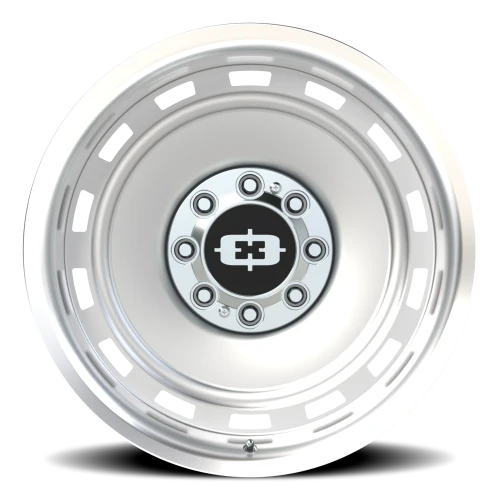 Vision 54 22x10 -25 8x180mm 124.2mm Silver Machined Lip